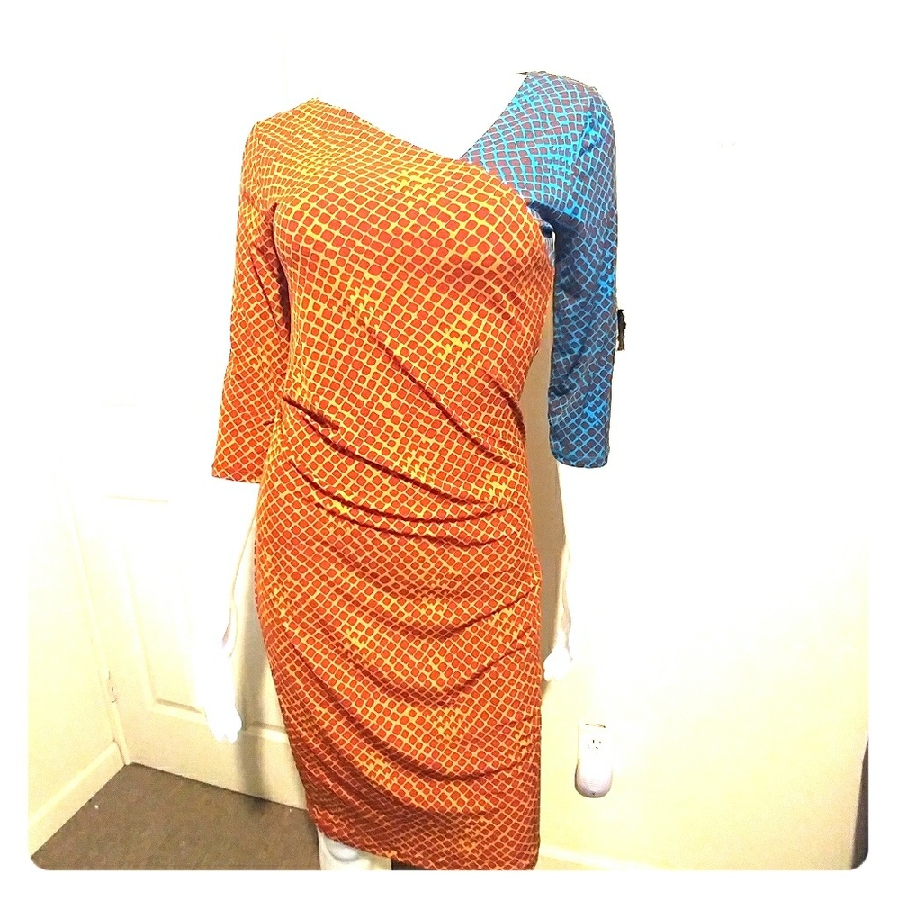 RACHEL by Rachel Roy print dress Sz S